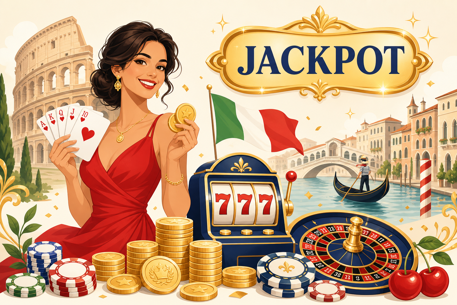 Winnita Casino — slot, roulette, jackpot e stile italiano